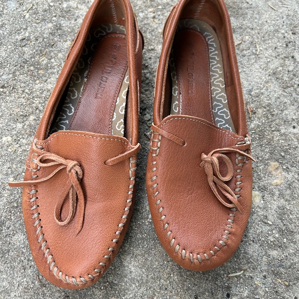 Soul of Africa Tan Slip-On Shoes Size 7.5